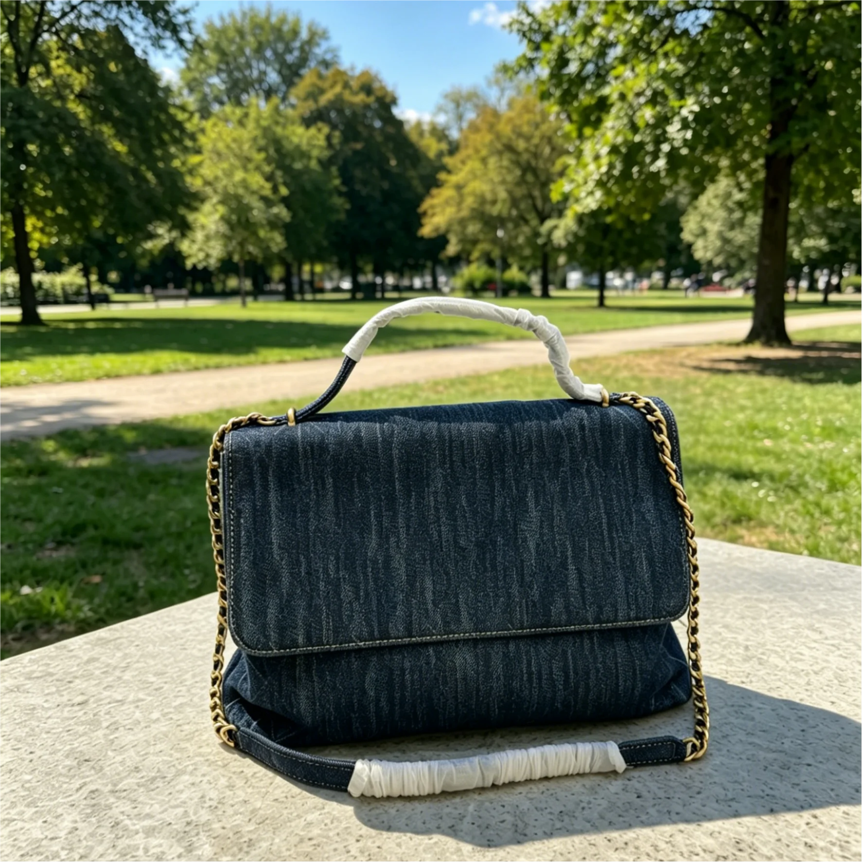 2026 Size: 38x28 cm NO BOX New Model - Versatile and Fashionable PU Leather Bag - Durable, High-Quality and Affordable