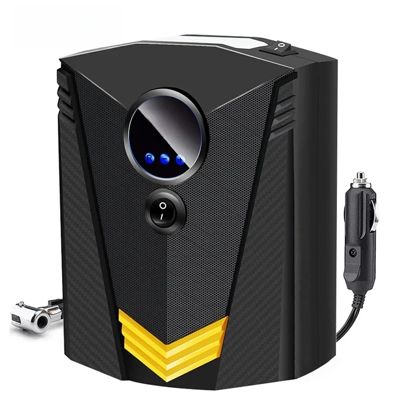 Cyfrowa pompka do opon przenośne powietrze samochodowa 12 V DC pompa sprężarki sprężarka powietrza samochodowa 150 PSI dla motocykli samochodowych — zdjęcie produktu 7