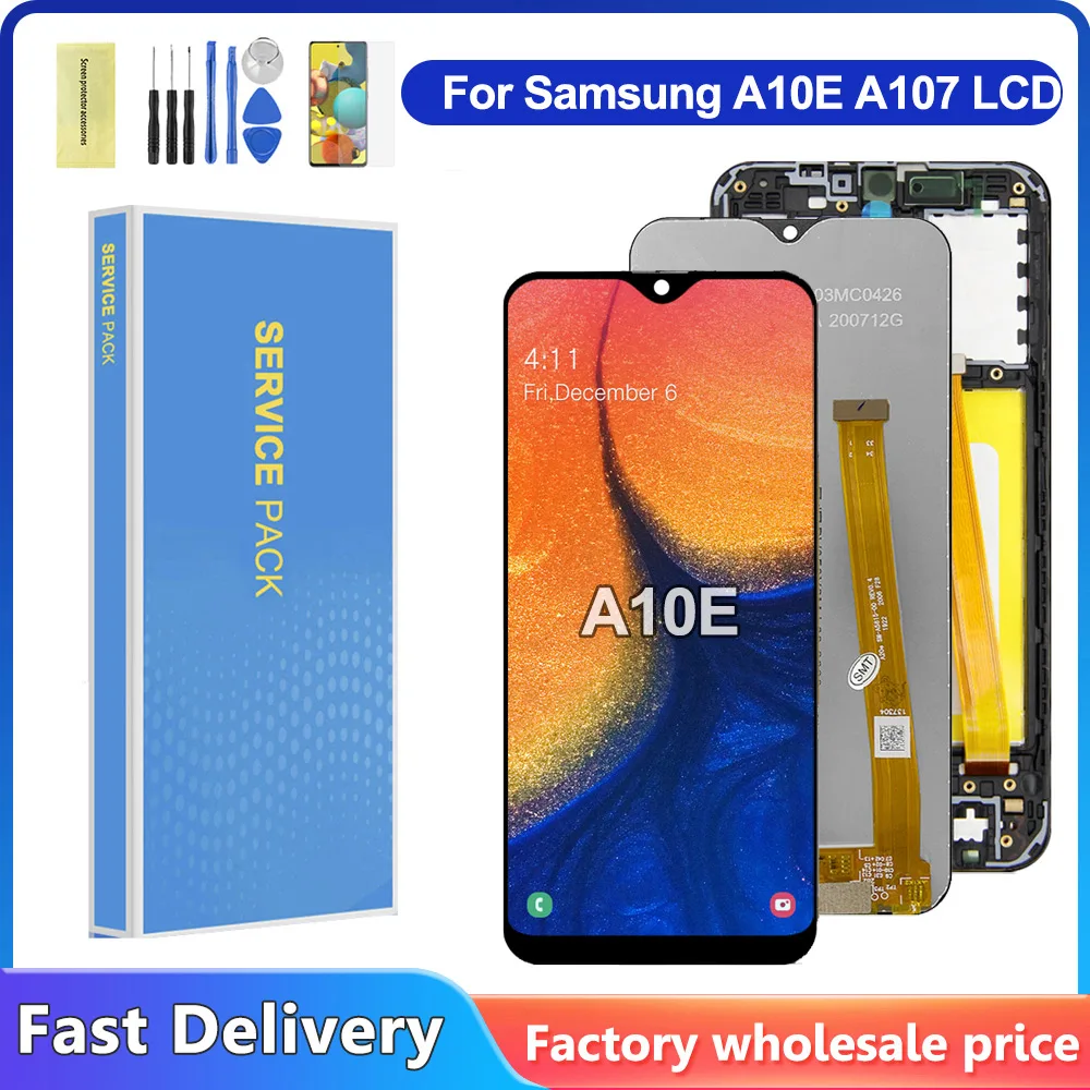 

5.83'' Display For Samsung A10e LCD Display Touch Screen Digitizer Assembly For Samsung A10e A102 A102U