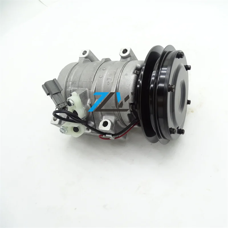 20Y-979-6121 Air Conditioner Compressor For PC200-7 PC220-7 PC300-7 PC350-7  PC200-8 PC220-8 PC270-8 PC300 Engine Excavator