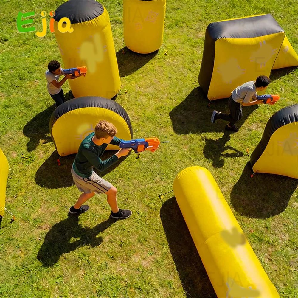 

Изготовленный надувной набор бункер для стрельбы из лука с насосом для пейнтбола, страйкбола, стрельбы из лука, лазерной бирки, игрушечной винтовки из мягкой пены, Wat