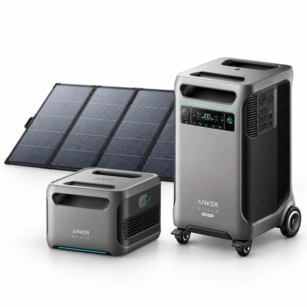 BUY 2 GET 1 FREE  Anker SOLIX F3800 Plus + Extra Battery +