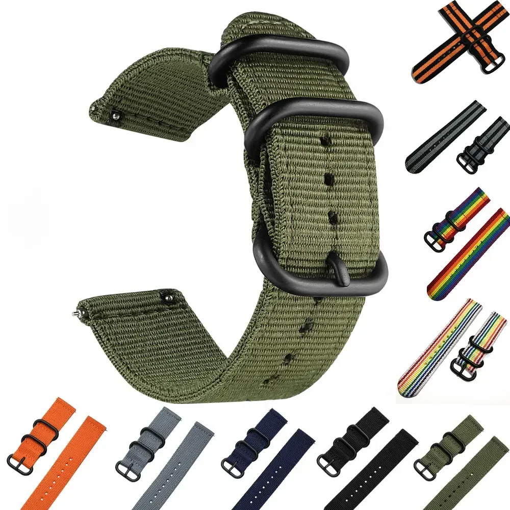Tecido de Nylon Relógio Do Esporte Banda Cinta Para Samsung Galaxy Engrenagem S3 S2 Bandas Clássicas