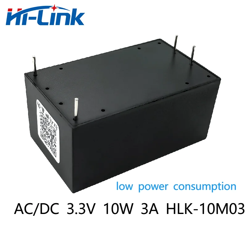 Hi-Link 2pcs/lot 220v 3.3V 10W AC DC isolated switching step down power supply module AC DC converter HLK-10M03
