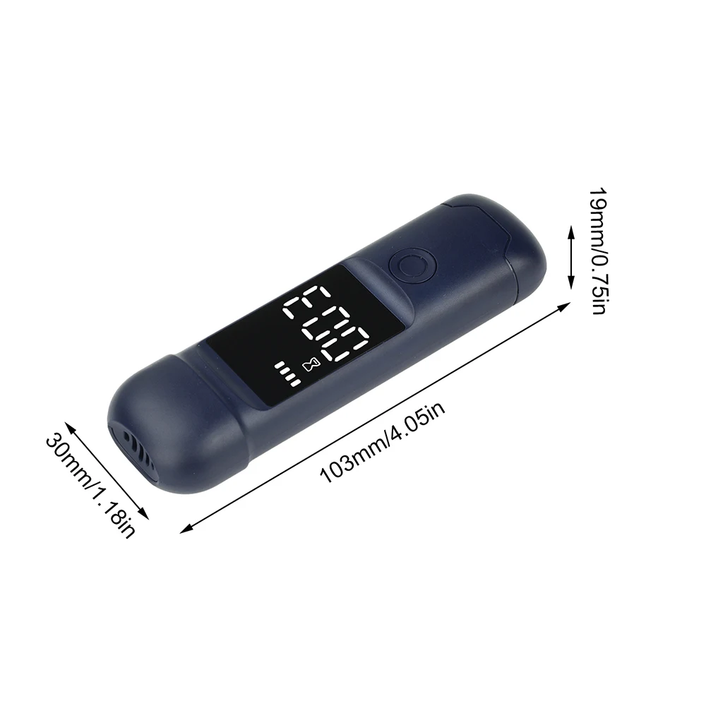 Portable Breathalyser Alcohol Testing Device Audible Alarm for Excessive Alcohol Levels Suitable for Traffic Police Etc.