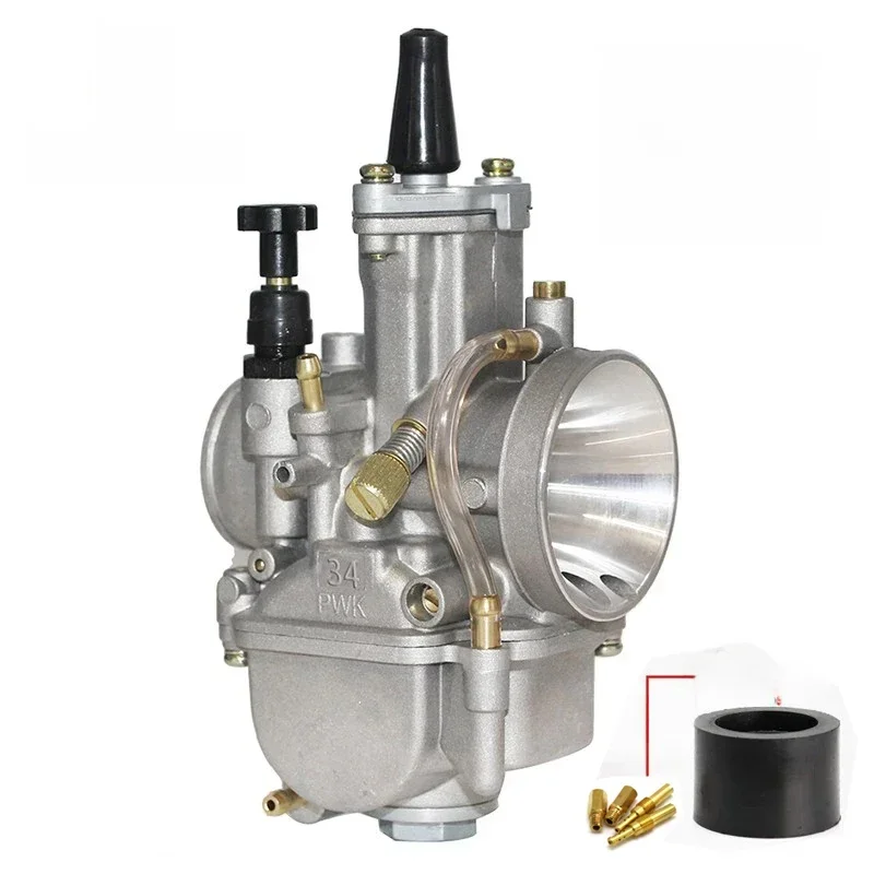 ZSDTRP 2T 4T Universele Keihin Koso Oko Motorfiets PWK Carburateur 21 24 26 28 30 32 34mm Met Power Jet Voor Racing Motor - afbeelding 2