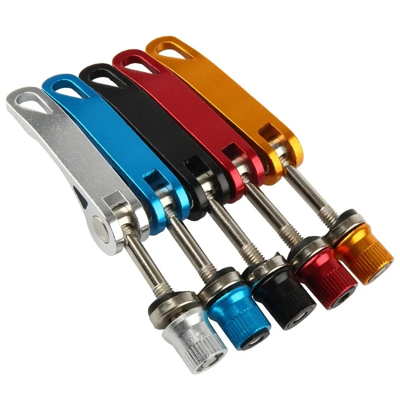 AliExpress Aluminum Alloy Bicycle Mountain Bike Quick Release Seat Tube Clamp Quick Release Colorful Quick Release Rod