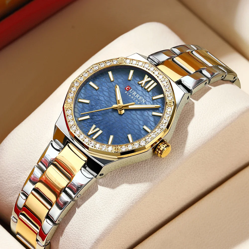 CURREN 2025 Casual Ladies Quartz Wrist Watch Luminous Bracelet Women Watch Clock Luxury Brand Design Women Montre Femme Reloj