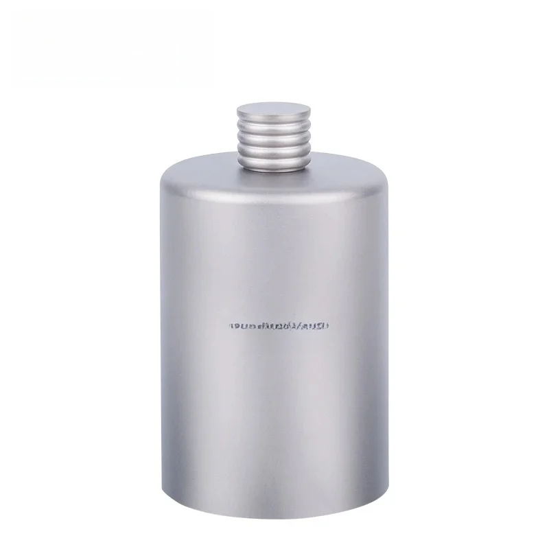 Boundless Voyage 200ml Titanium Pocket Flagon Camping Przenośna butelka na alkohol Napój Sportowy Outdoor Hip Flask Piknik Butelka na wino — zdjęcie 2