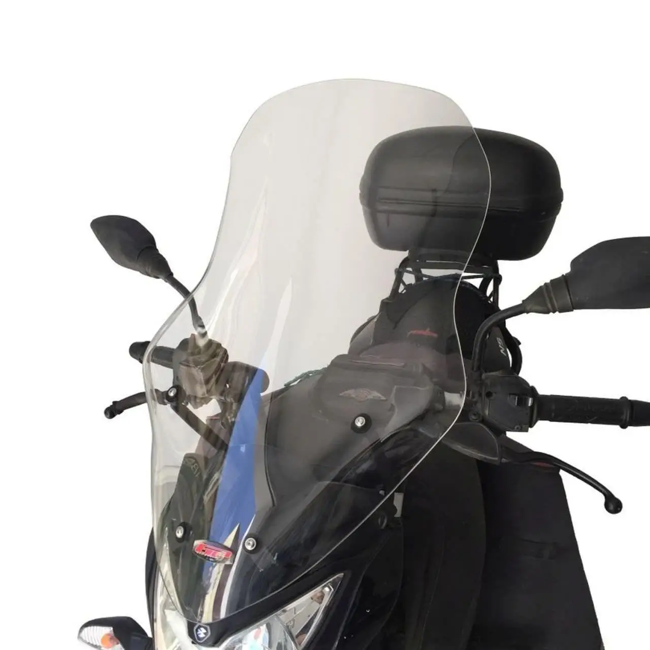 For Bajaj Pulsar NS200 NS 200 Windshield Compatible Touring Windscreen Accesories 59 cm compatible year 2011-2022 4.5mm thick