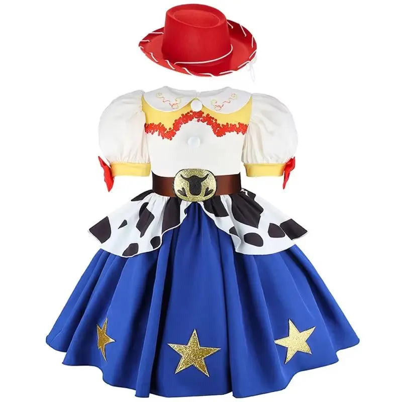 Children's Toy Halloween Costumes Cowboy cosplay costume Anime character stage costumes Boys' and girls' matching sets