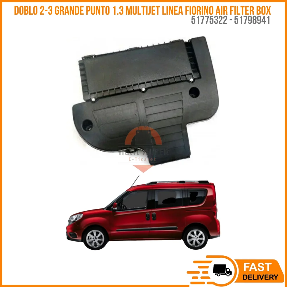 

For Doblo 2-3 Grande Punto 1.3 Multijet Linea Fiorino air filter box Oem 51775322 - 51798941 Wide Throat (8CM) High Quality