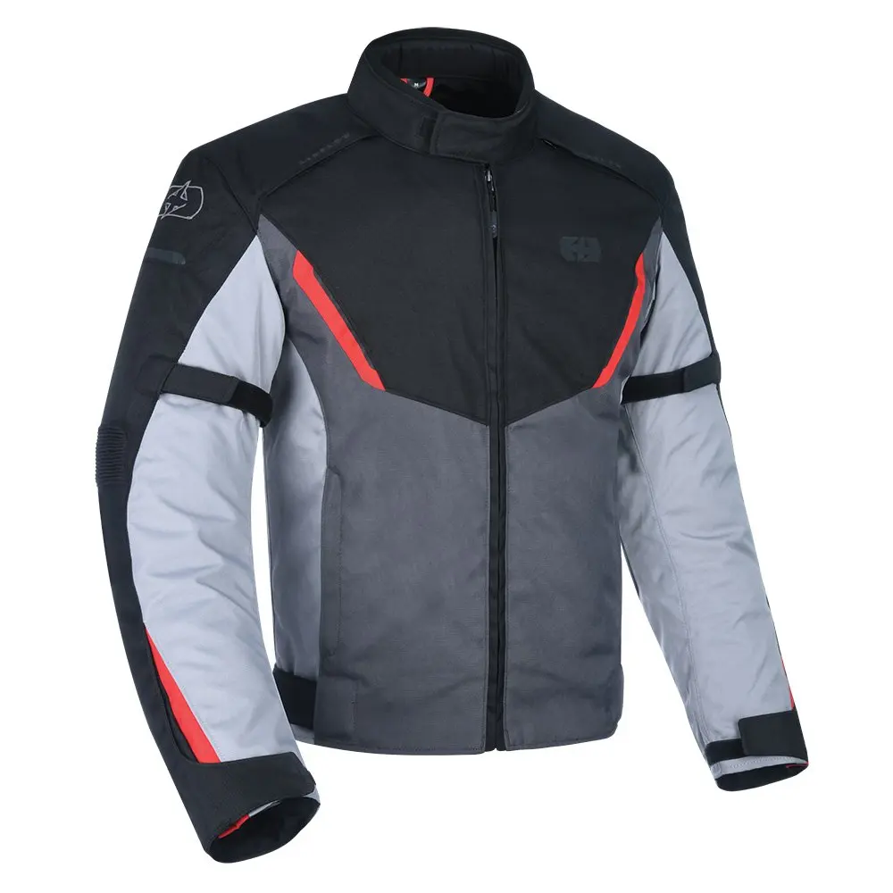 TM193 Oxford Men Winter Waterproof Biker Jacket Delta 1.0 Black Air or Stealth Style Urban Motorcycle