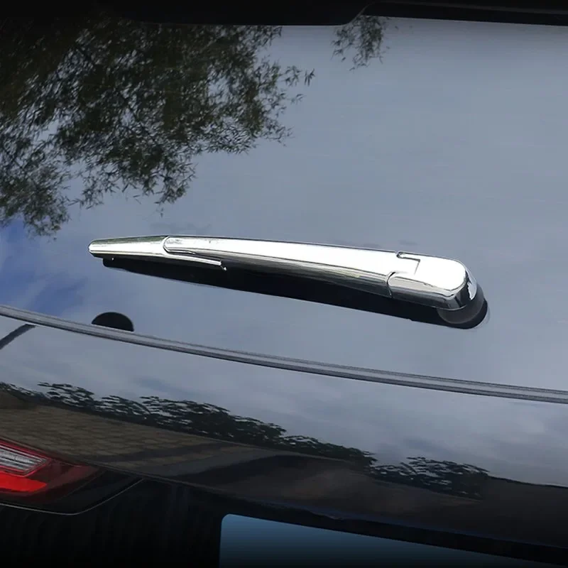 Chrome Rear Windscreen Wiper Blade Cover Trims For 2023 2024 Honda CR-V CRV Exterior Accessories