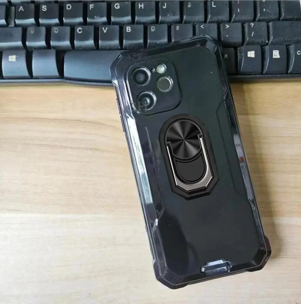 Dla Blackview BV8900 Pro 6.5 "tylny palec serdeczny miękki TPU silikonowy futerał na BlackviewBV8900 BV8900Pro uchwyt na telefon — zdjęcie 2