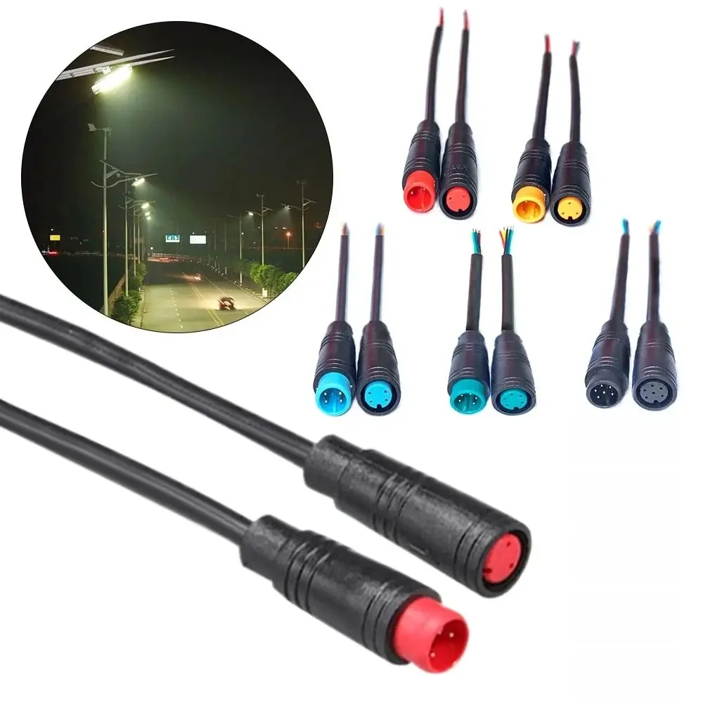 AliExpress NONE 5 Styles Optional Cable For Ebike Bafang Waterproof Connector Display Pin 2/3/4/5/6Pin Cable Base Connector
