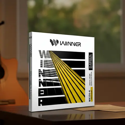 Winner Classical Guitar Strings WR150 Crystal Nylon Silver Plated Tin Red Copper Winding Classical Guitar Strings