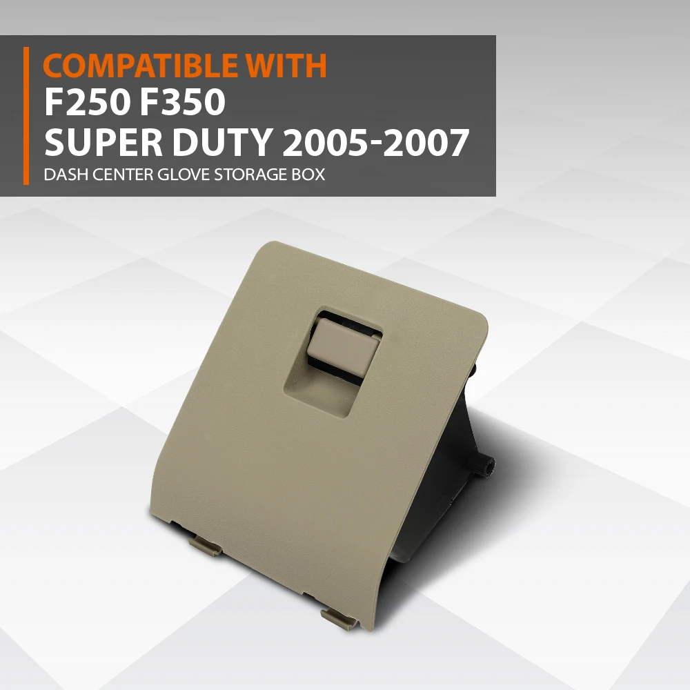 

Органайзер-ящик для хранения Crossdesign Dash Knee Center (для Ford F250 F350 Superduty 2005-2007), цвет бежевый, прочный, из полипропилена