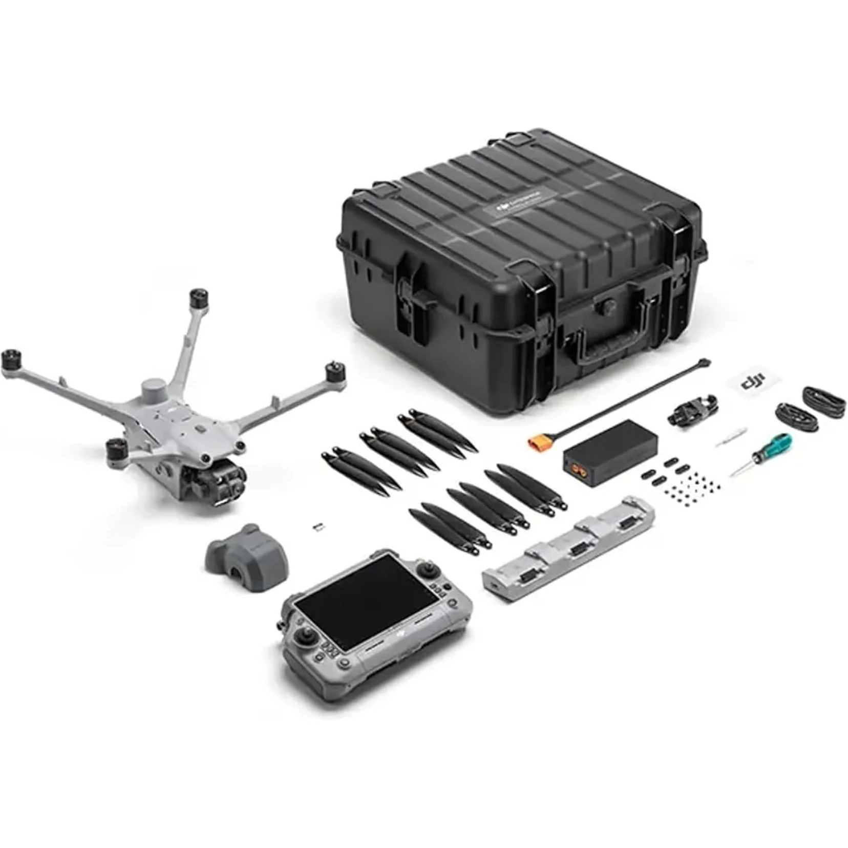 Matr!Ce 4Td Quadc0Pter W!Th Rc Plus 2 Enterprise Thermal W!De & Tele Lenses Laser Range Finder Low-Noise Ant!-!Ce Propellers !P55