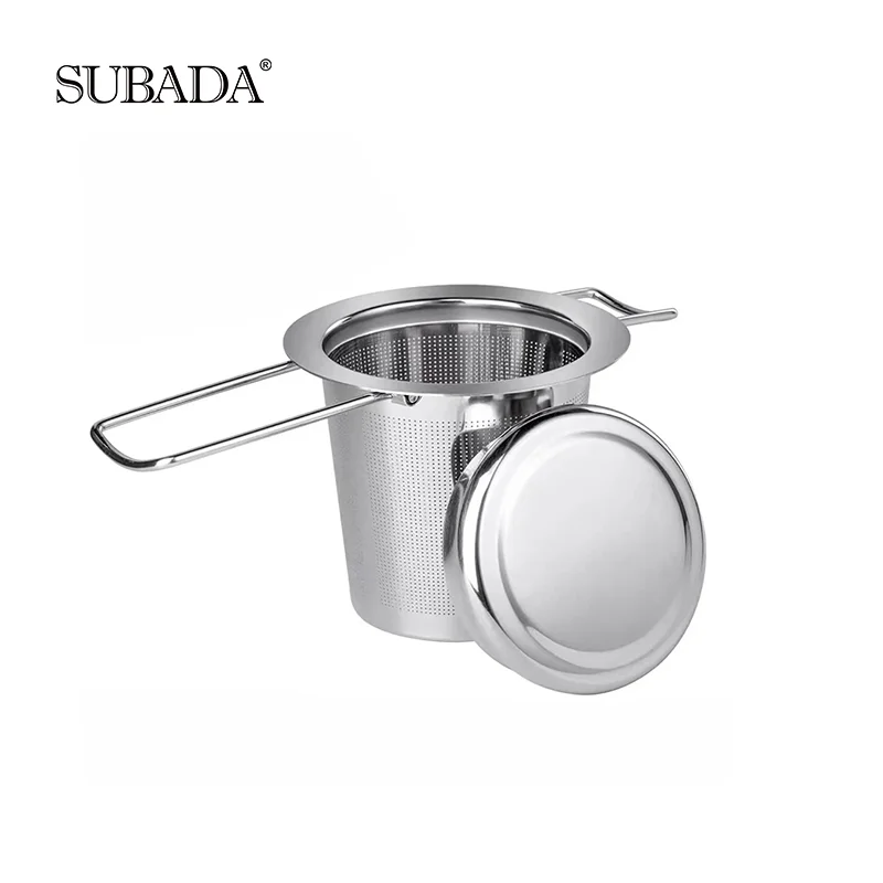 

SUBADA Stainless Steel Filter Paperless Stainless Steel Pour Over Coffee Filter – Reusable Stainless Steel Filter
