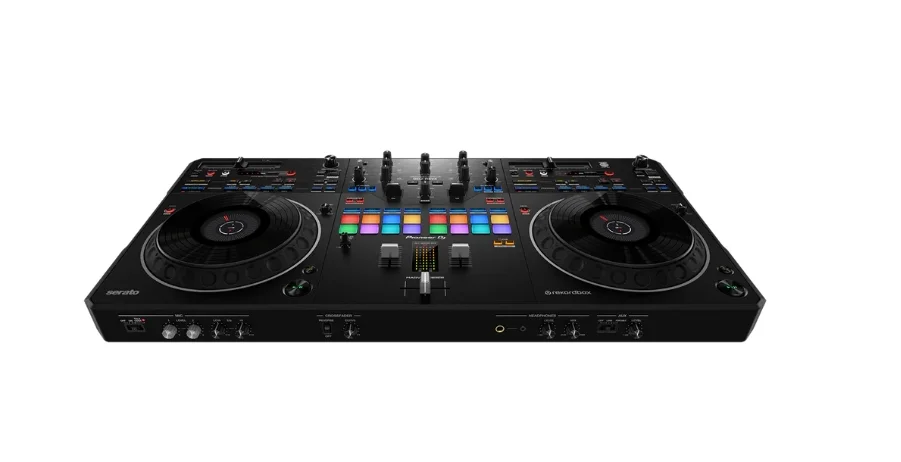 خصم فائق!!!)) وحدة تحكم DJ Pioneer DDJ-REV5 على طراز الخدش ثنائية القناة، توافق Serato DJ Pro وRexbox