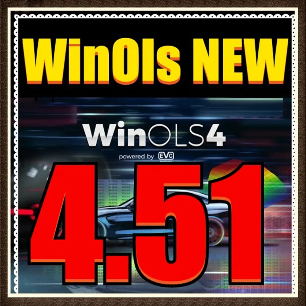 2022 WinOLS 4.51 With Plugins Auto ECU Chip Tuning Software VMWARE+ecm TITANIU+immo too+ ecu remapping lessons