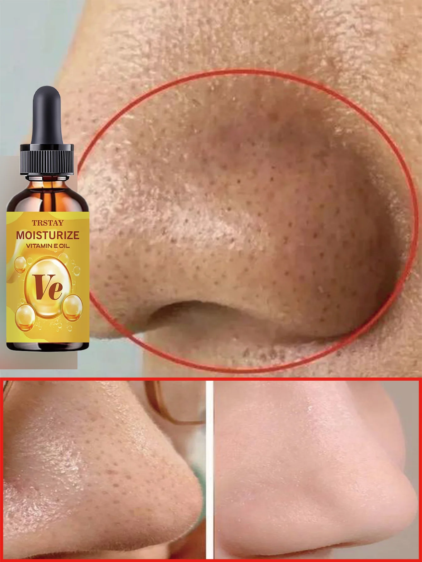 Hydrating Brightening Serum for Large Pores Smooth Petal Like Skin Enhances Radiance Moisture Retention Youthful Glow Flawless S - Image 2