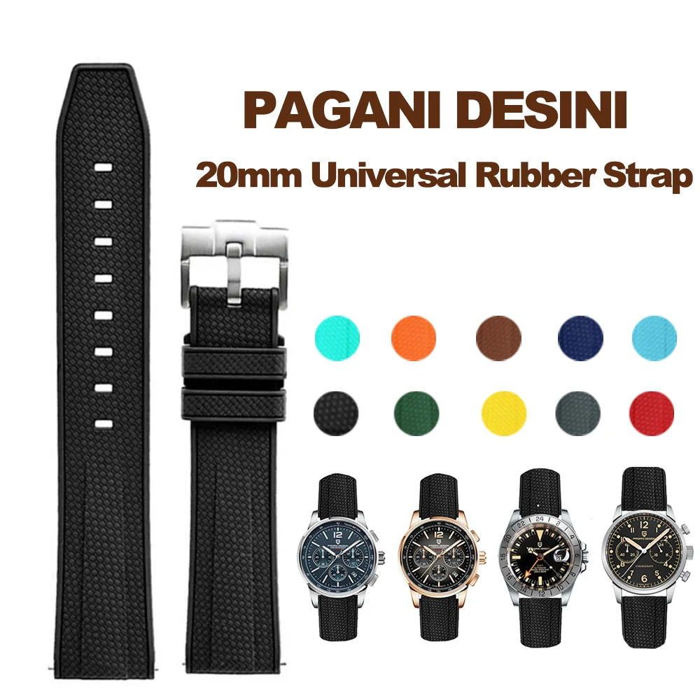 20mm canvas strap is suitable for PAGANI DESIGN 20mm interface watches, for PD1708 PD1762 PD1682 PD1717 PD1690