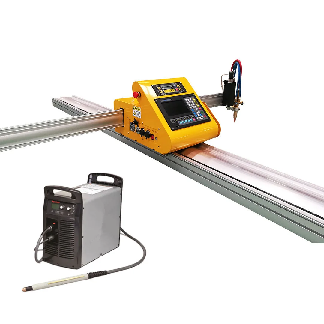 Portable Automatic Gantry Flame CNC Plasma Cutting Machine 220V Stepper Motor Stainless Steel for Steel Industries - New