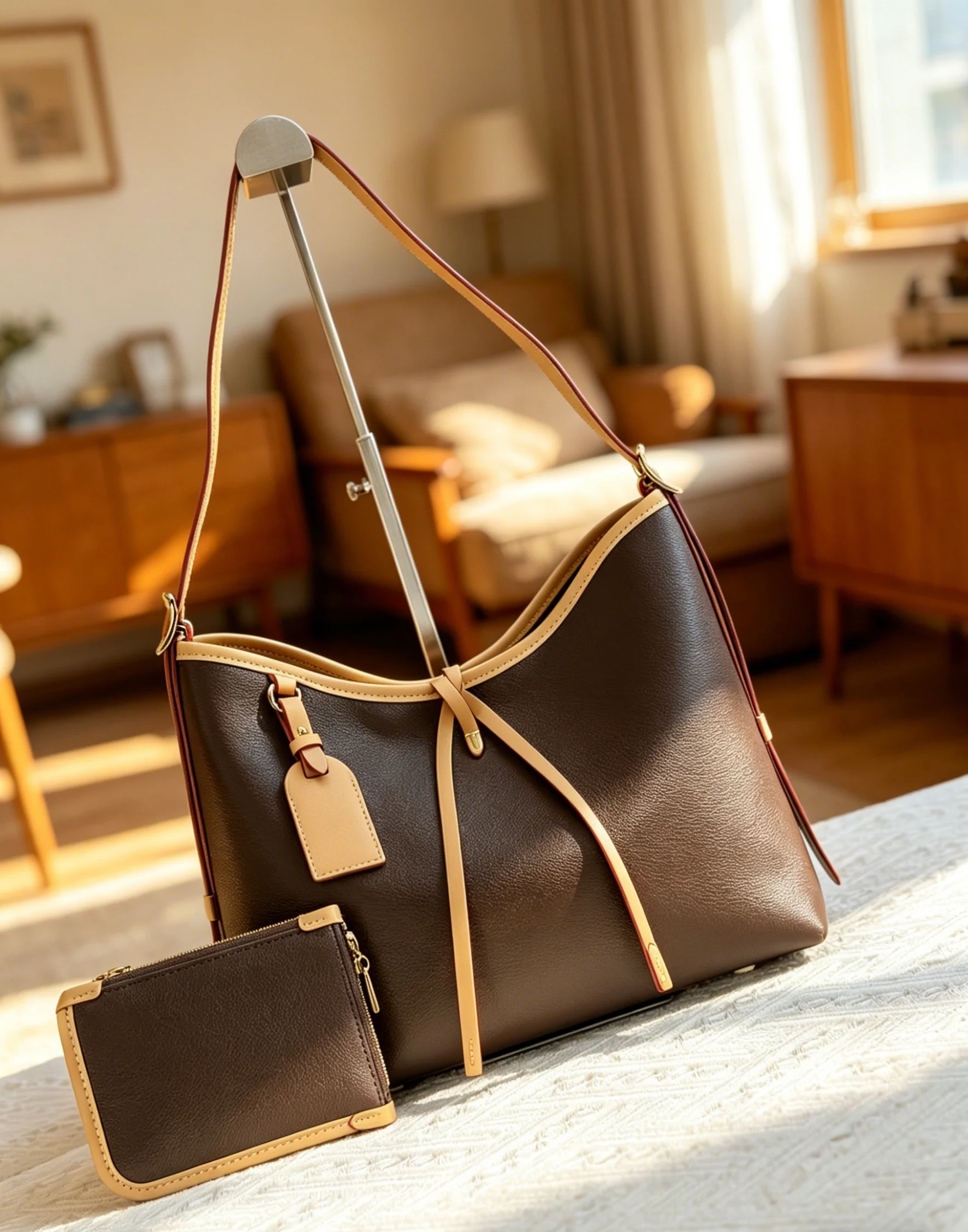 

2026 Size: 29x24x12 cm no box New Model - Versatile and Fashionable PU Leather Bag - Durable,High-Quality and Affordable