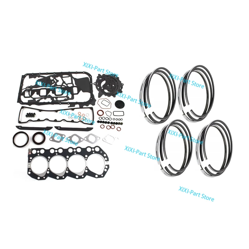 

BD30 Full Gasket Kit Set Piston Ring 96*2.5+2+4mm For Nissan Engine Cylinder Head Gasket Overhaul Rebuild Kit