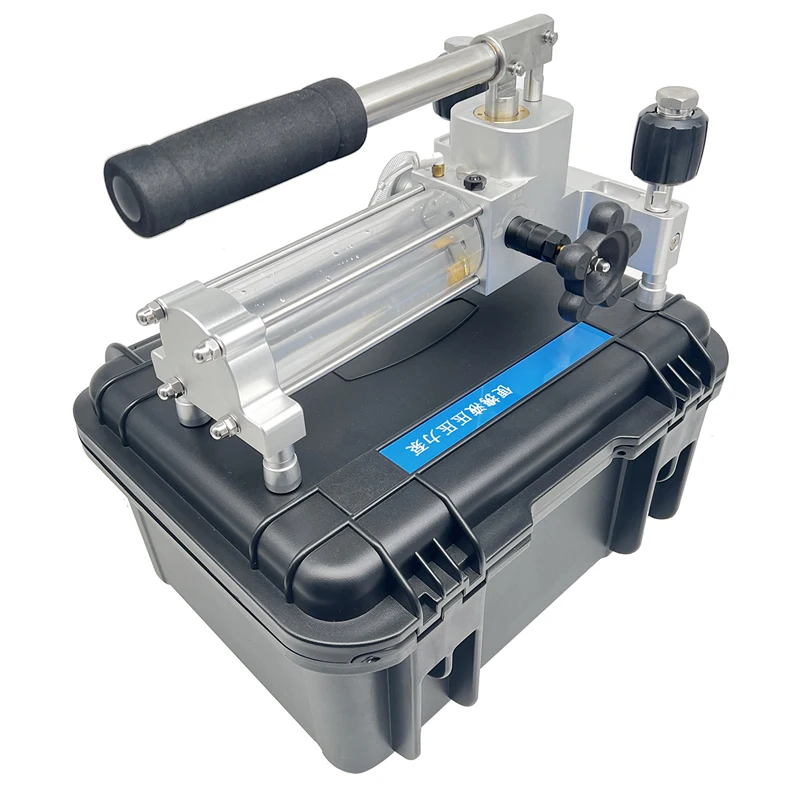 

Vacuum Gauge Calibration Equipment 0 ~ 100Mpa Quick Pressurization Water Portable Pressure Calibration Machine Calibrator