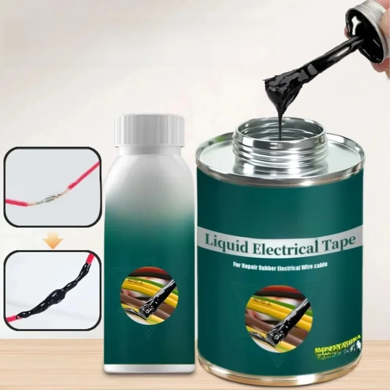 Pâte isolante pour ruban électrique liquide, scellant, colle de ligne de fixation appropriée pour fils, câbles, adhésifs isolants à usage domestique