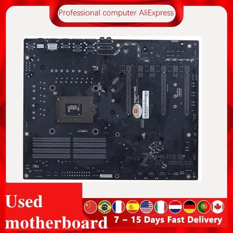 For Colorful iGame Z370 Vulcan X Desktop Motherboard For Intel Z370 Z370M DDR4 LGA 1151 Original Desktop Used Mainboard