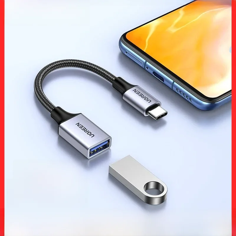 UGREEN USB C na USB 3.0 OTG Adapter USB type-c OTG złącze kabla danych do Samsung galaxy 10 MacBook Pro 2019 USB C Adapter — zdjęcie produktu 7