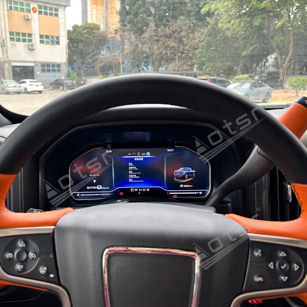 

For Chevrolet Silverado GMC Tahoe, GMC Denali 2014-2019, Virtual Cockpit,Digital Speedometer, Cockpit Digital Cluster Tachometer