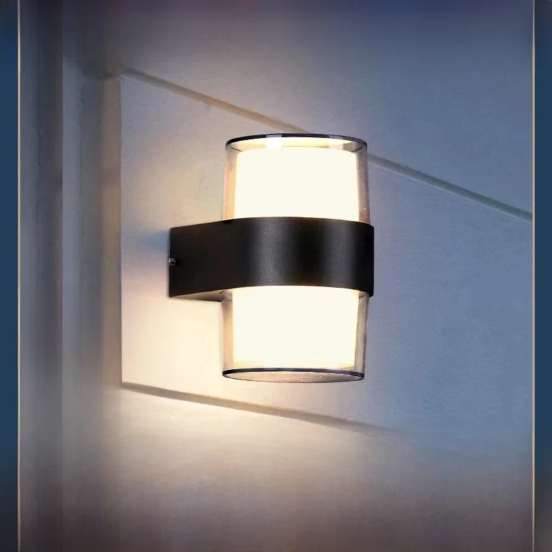 Outdoor Wall Lamp Waterproof LED Wall Lights AC85-265V 10W Indoor Porch Light Room Decor Bedside Lamps For Aisle Garden Yard