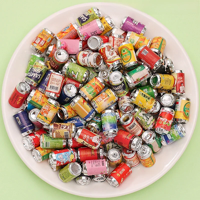 10 Stuks Poppenhuis Mini Simulatie Drankjes Poppenhuis Keuken Decoratie Poppen Huis Accessoires Doen Alsof Speeltje - afbeelding 2