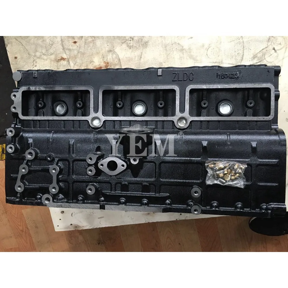 For Doosan DB58 Excavator Engine Parts DB58 Cylinder Block