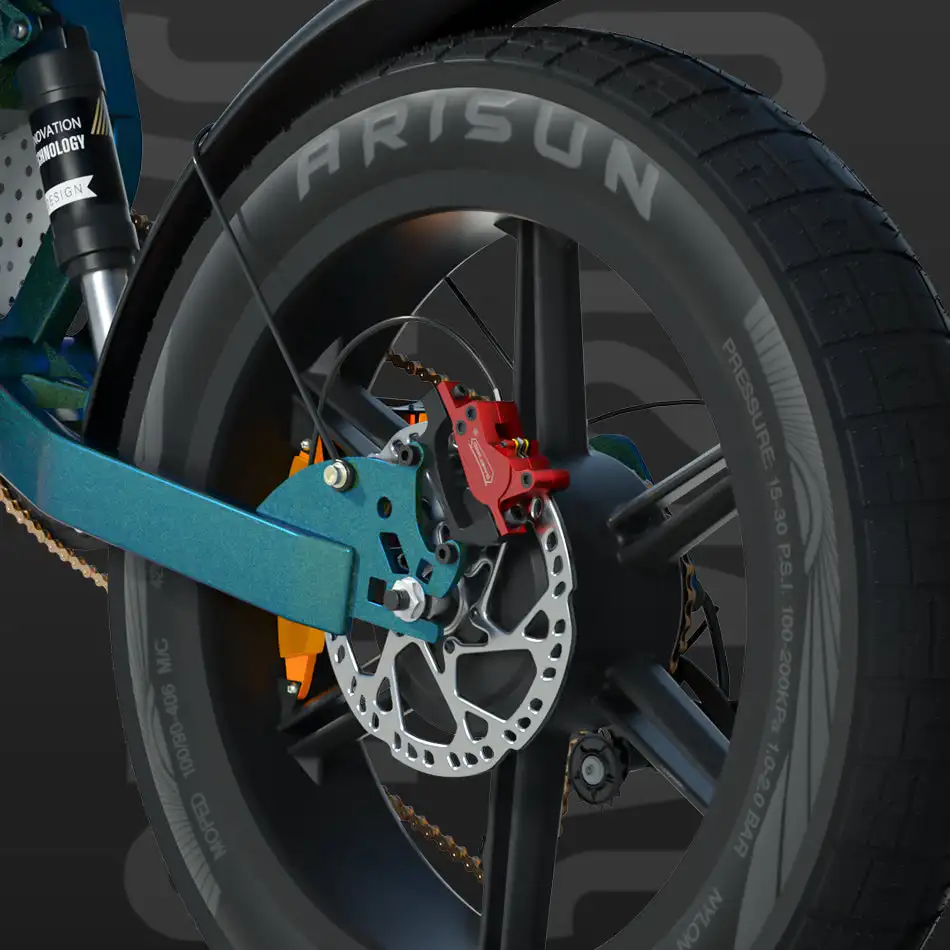 JANSNO X60 20 بوصة دراجات كهربائية بإطارات سميكة 750 وات * 2 محرك مزدوج بطارية 48 فولت 23 أمبير في الساعة