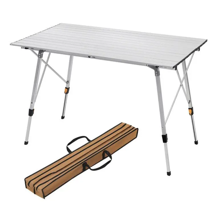 WOLTU Folding Camping Table Aluminum 120x68.5cm 3