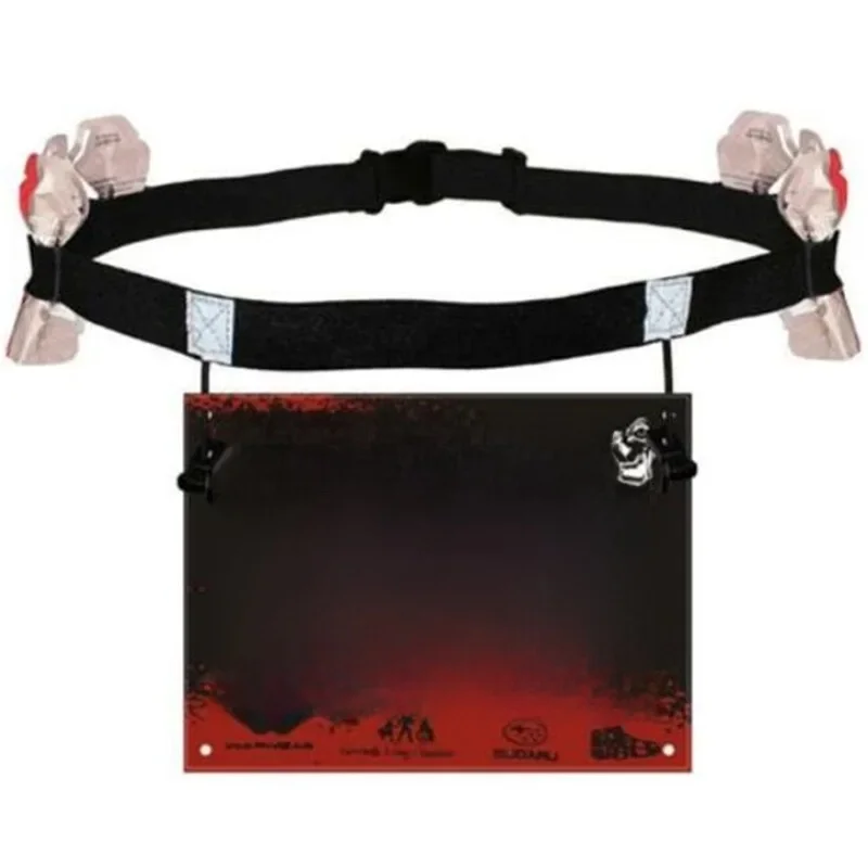 Ceinture de taille de course en plein air avec support de gel, ceinture de nombre de course de marathon, ceinture de gril, accessoires de sport de fitness, salle de sport à moteur, TriDuvet