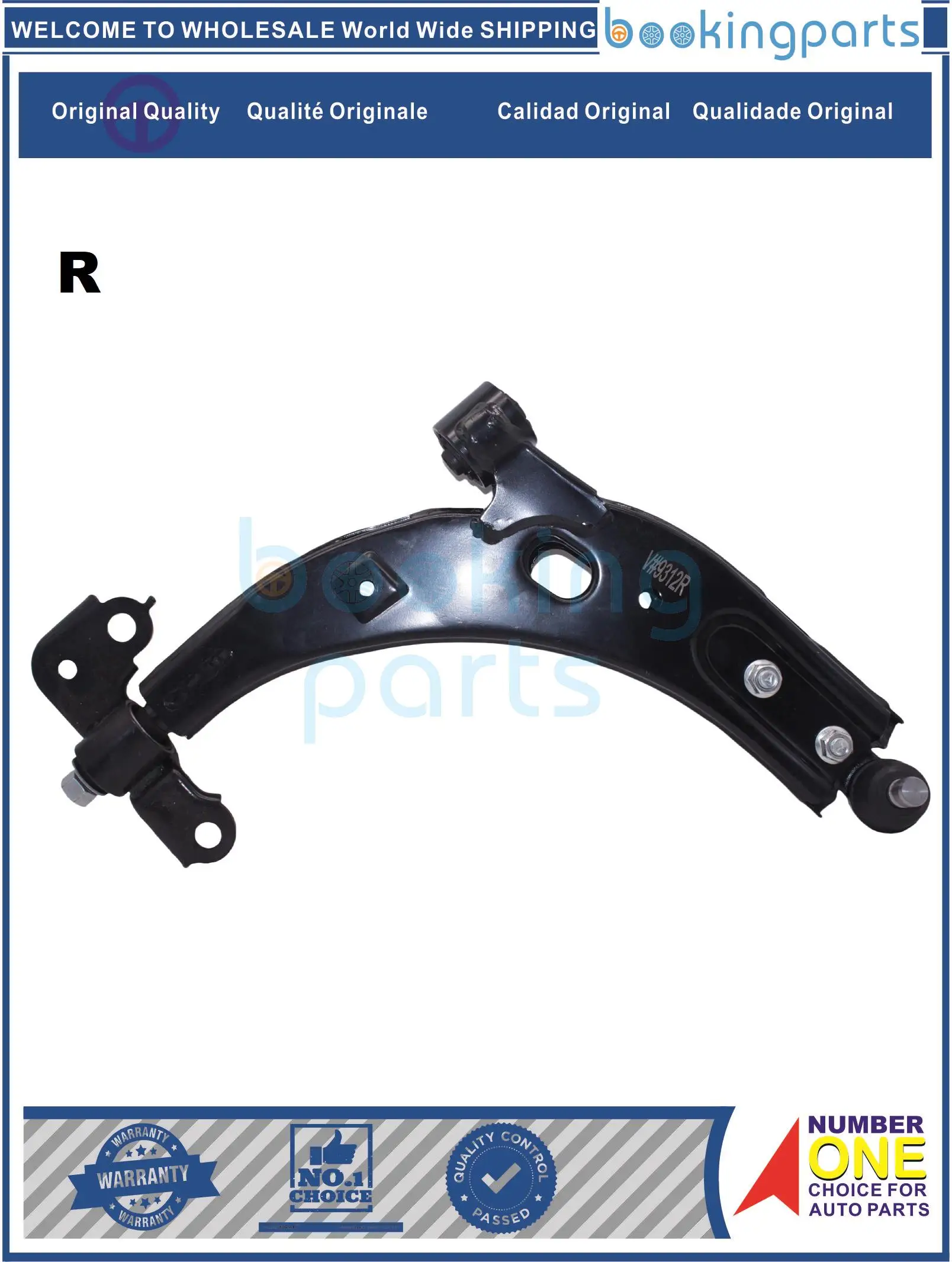 COA45452(R-B),OK2C034300,OK2NA34300,0K2C034300,0K2NA34300A Control Arm For KIA CARENS,MENTOR/SHUMA 96-04, SPECTRA 00-04