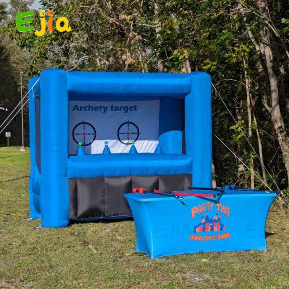 Campo di tiro con l'arco gonfiabile Palla galleggiante Tiro con l'arco Bersaglio Giochi sportivi interattivi per feste, giochi in prato, eventi di squadra