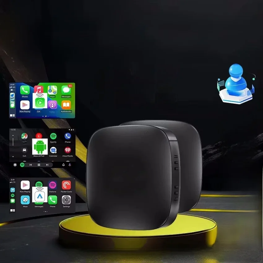 Adaptateur Carplay sans fil Android 13 Android Auto pour Netflix Youtube pour Renault Arkana Captur Clio MEGANE AUSTRAL ZOE e-tech