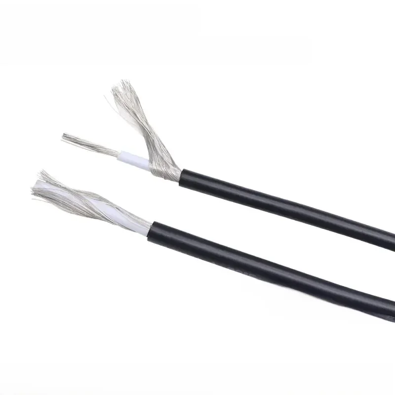 Câble blindé en PVC UL1185, 2/5/10M, 28 26 24 22 20 18 16 14 12 10 AWG, canal Audio, fils de blindage électroniques en cuivre à noyau unique