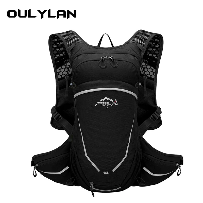 

16L Cycling Backpack Outdoor Men Bag High Capacity Travel Sporst Mountaineering Waterproof Hiking Running Bicycle Bags 569