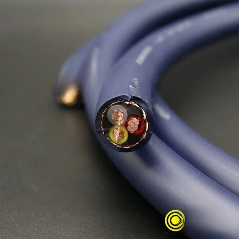 Oryginalny japoński kabel audio HiFi Furutech FP-3TS762, wykonany z miedzi OFC (miedzi wolnej od tlenków), 6-żyłowy kabel do podłączenia zasilania o dużej mocy. — zdjęcie produktu 7