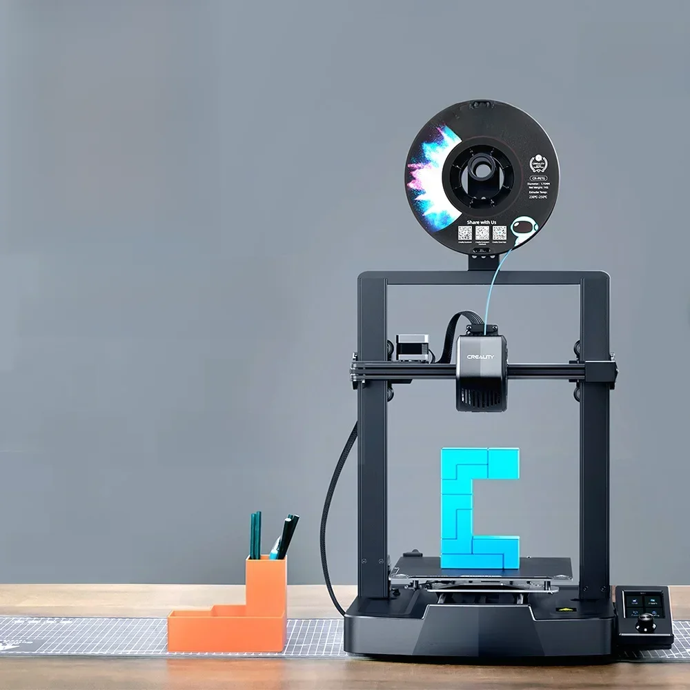 Creality 3D Ender-3 V3 SE Printer Sprite Direct Extrusion 250mm/S Faster Printing Speed Dual Z-Axis IU Display CR Touch Y Optica