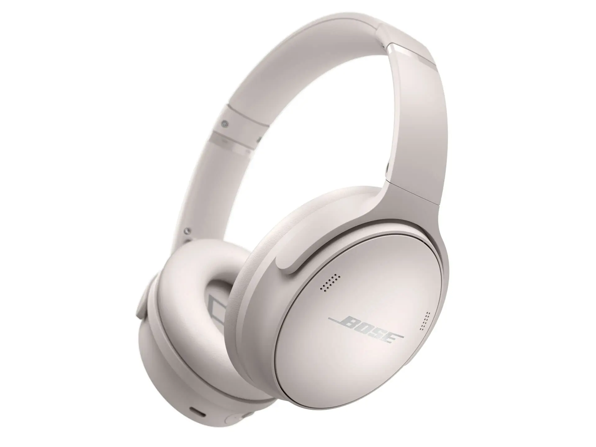 Bose QuietComfort 45 Wireless Bluetooth Headphones Renewed Over-Ear Noise Cancelling Headset with Built-in Microphone Comfortable Fit Deep Bass for Travel Work Music and Daily Up to 24 Hours of Playtime, Black